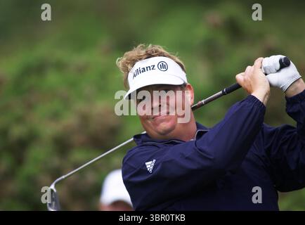 040714 Royal Troon GC, Scozia. Picture Mark Newcombe, The Open Championship 2004 Tim Herron il 2004 Open Championship si è tenuto dal 15 al 18 luglio 2004 al Royal Troon Golf Club in Scozia. Foto Stock