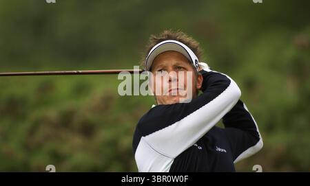 040714 Royal Troon GC, Scozia. Picture Mark Newcombe, The Open Championship 2004 Fredrick Jacobson il 2004 Open Championship si è tenuto dal 15 al 18 luglio 2004 al Royal Troon Golf Club in Scozia. Foto Stock