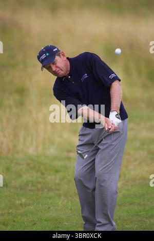 040714 Royal Troon GC, Scozia. Picture Mark Newcombe, The Open Championship 2004 Nick Price il 2004 Open Championship si è tenuto dal 15 al 18 luglio 2004 al Royal Troon Golf Club in Scozia. Foto Stock