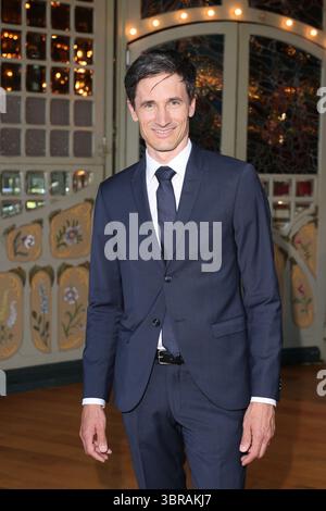 Rust, Germania. 11 luglio 2025. Martin Schmitt, ex saltatore con gli sci, partecipa a un gala per celebrare il 50° anniversario dell'Europa-Park. Il parco di South Baden è stato aperto il 12 luglio 1975. Crediti: Philipp von Ditfurth/dpa/Alamy Live News Foto Stock