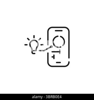 Icona Smart Light Illustrazione Vettoriale