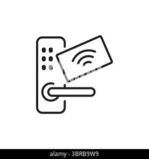 Icona Smart Lock Illustrazione Vettoriale