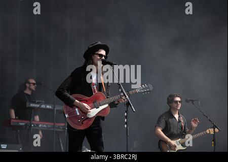 James Bay si esibisce sul Main Stage, TRNSMT 1025 venerdì 11 luglio 2025 Foto Stock