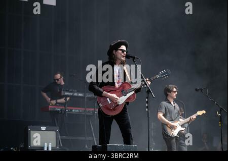 James Bay si esibisce sul Main Stage, TRNSMT 1025 venerdì 11 luglio 2025 Foto Stock