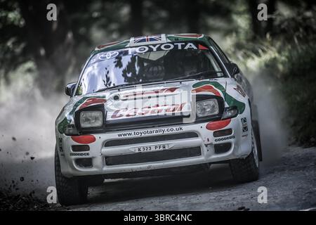 Goodwood Festival of Speed 2025 Forest Rally Stage Goodwood, Inghilterra 10/07/2025 Foto Stock