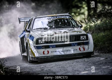 Goodwood Festival of Speed 2025 Forest Rally Stage Goodwood, Inghilterra 10/07/2025 Foto Stock