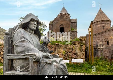 Goshavank, un complesso monastico medievale nella provincia di Tavush in Armenia, è un esempio significativo di architettura religiosa del XII e XIII secolo Foto Stock