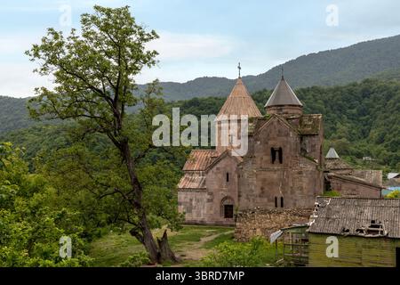 Goshavank, un complesso monastico medievale nella provincia di Tavush in Armenia, è un esempio significativo di architettura religiosa del XII e XIII secolo Foto Stock
