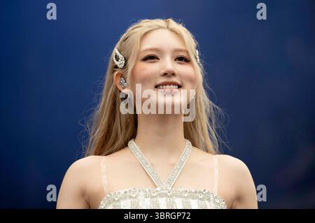 Live beim Lollapalooza Berlin 2025 presentato da Telekom im Olympiapark und Olympiastadion. Berlino, 12.07.2025 *** vivere a Lollapalooza Berlin 2025 presentato da Telekom all'Olympiapark e Olympiastadion Berlin, 12 07 2025 foto:XJ.xKnowlesx/xFuturexImagex lollapalooza 5742 Foto Stock