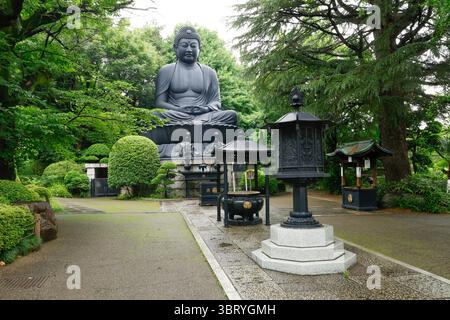 IL GRANDE BUDDHA DI JOREN-JI TOKYO Foto Stock