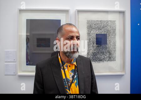 12 settembre 2019, Parigi, Francia: Bahrein Art nel Grand Palais, la Biennale di Parigi, Universelle ART Fair, Parigi (immagine di credito: © Ania Freindorf/ZUMA Wire) Foto Stock