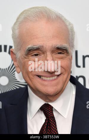 27 settembre 2019, New York, NY, Stati Uniti: 27 settembre, 2019 New York City..Martin Scorsese presente agli arrivi per la prima del film 'The Irishman' e la serata di apertura del 57° New York Film Festival il 27 settembre 2019 a New York City. (Immagine di credito: © Kristin Callahan/Ace Pictures via ZUMA Press) Foto Stock