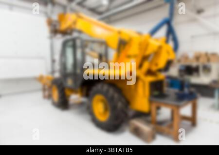 Immagine sfocata del movimento terra Foto Stock