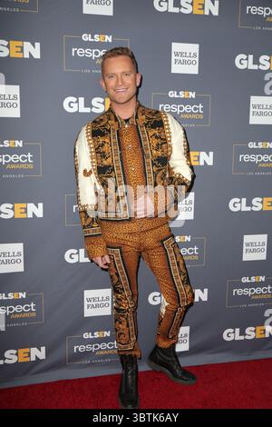 25 ottobre 2019, Beverly Hills, CA, Stati Uniti: LOS ANGELES - OCT 25: August Getty ai GLSEN Respect Awards al Beverly Wilshire Hotel il 25 ottobre 2019 a Beverly Hills, CA (Credit Image: © Kathy Hutchins via ZUMA Wire) Foto Stock