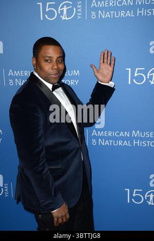 21 novembre 2019, New York, NY, Stati Uniti: 21 novembre, 2019 New York City..Kenan Thompson partecipa agli arrivi per il Gala di beneficenza del Museo americano di storia naturale il 21 novembre 2019 a New York City. (Immagine di credito: © Kristin Callahan/Ace Pictures via ZUMA Press) Foto Stock