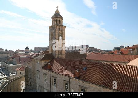 Chiesa e il monastero francescano di Dubrovnik, Croazia Foto Stock