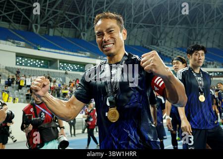Yongin, Corea del Sud. 15 luglio 2025. Yuto Nagatomo (JPN) calcio: EAFF e-1 Football Championship 2025 incontro maschile tra Giappone e Corea del Sud allo Yongin Mireu Stadium di Yongin, Corea del Sud. Crediti: AFLO/Alamy Live News Foto Stock
