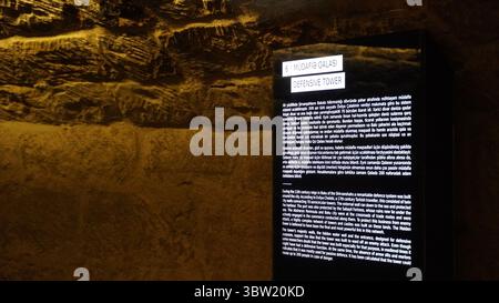 All'interno della Maiden Tower. Baku, Azerbaigian. Foto Stock