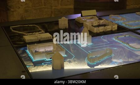 All'interno della Maiden Tower. Baku, Azerbaigian. Foto Stock