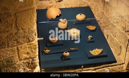 All'interno della Maiden Tower. Baku, Azerbaigian. Foto Stock