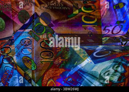 Finanziario : mosaico balcanico Foto Stock