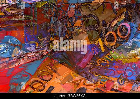 Finanziario : mosaico balcanico Foto Stock