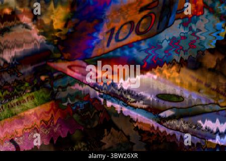 Finanziario : mosaico balcanico Foto Stock