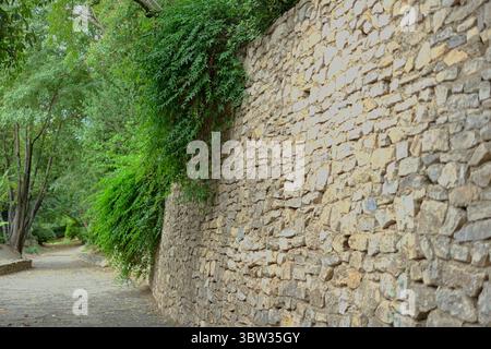 Jardin de la Fontaine, Nimes Foto Stock