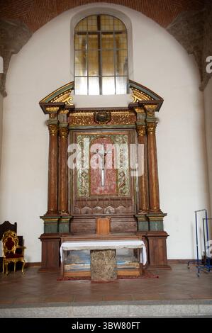 Italia, Sardegna, Sassari – Tempio Pausania, Chiesa di Santa Croce Foto Stock