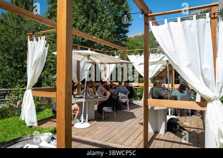 23 agosto 2020, Italia: Italia durante la pandemia di Covid19, Cogne (immagine di credito: © Ania FreindorfZUMA Wire) Foto Stock