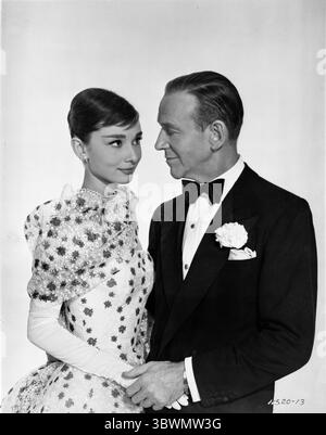 Audrey Hepburn e Fred Astaire in Funny Face Motion Picture Tograph (immagine di credito: © Movie Star News via ZUMA Press Wire Service) Foto Stock