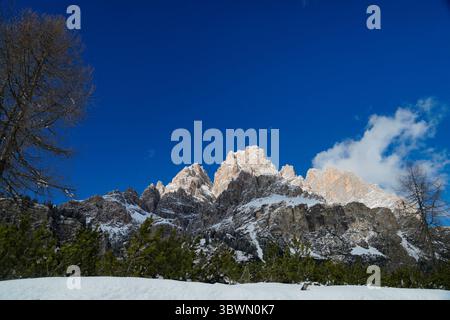 Cortina d'Ampezzo, Dolomiti, Provincia di Belluno, regione Veneto Foto Stock