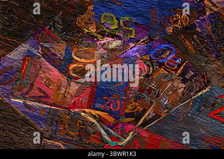 Finanziario : mosaico balcanico Foto Stock