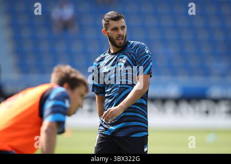 21 agosto 2021, Vitoria, Spagna: Ivan Martin del Deportivo Alaves durante la partita di Liga tra il Deportivo Alaves e l'RCD Mallorca all'Estadio de Mendizorrotza di Vitoria, Spagna. (Immagine di credito: © Indira/DAX tramite ZUMA Press Wire) Foto Stock