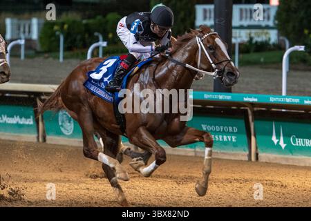18 settembre 2021, Louisville, Kentucky, Stati Uniti: 18 settembre, 2021: Just May #3, guidato dal fantino Rafael Bejarano vince le Louisville Thoroughbred Society Stakes a Churchill Downs a Louisville, Kentucky, il 18 settembre 2021. Jessica MorganEclipse SportswireCSM(immagine di credito: &Copy; CSM tramite filo ZUMA) Foto Stock