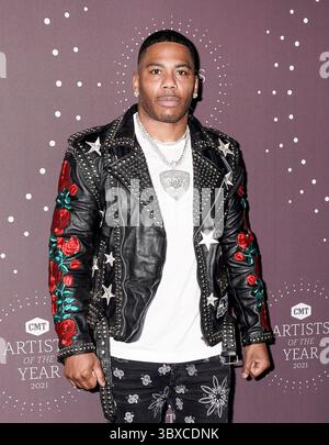 13 ottobre 2021, Nashville, Tennessee, Stati Uniti: Nelly partecipa al CMT Artist of the Year 2021 il 13 ottobre 2021 a Nashville, Tennessee. (Immagine di credito: © imageSPACE tramite ZUMA Press Wire) Foto Stock