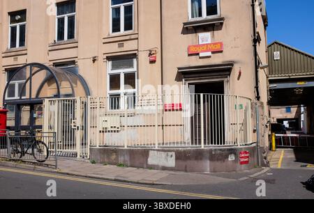 Uffici di smistamento Royal mail e centro di raccolta pacchi in North Road Brighton , Sussex , Inghilterra Regno Unito luglio 2025 Foto Stock