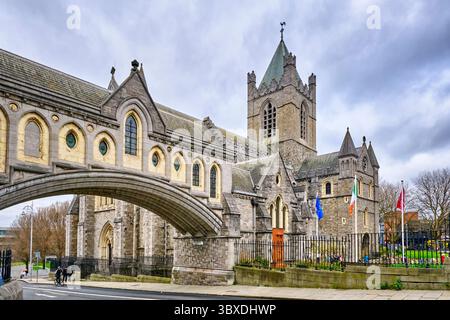 Cattedrale di Christ Church. Dublino, Repubblica d'Irlanda Foto Stock
