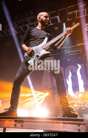 5 dicembre 2021, Houston, Missouri, USA: L'artista candidato ai Grammy August Burns Red si è esibito a un pubblico esaurito alla House of Blues di Houston, Texas, il 5 dicembre 2021 (12/05/21). Foto di DUSTIN DAVIDSON. (Immagine di credito: © Michael Mullenix/ZUMA Press Wire) Foto Stock