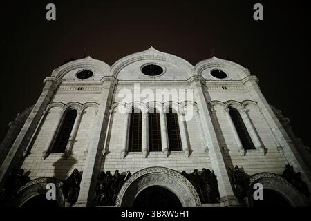 16 dicembre 2021, Mosca, Mosca, Russia: Apparizione della Cattedrale di Cristo Salvatore nel dicembre 2022 (immagine di credito: © Carlos Escalona/ZUMA Press Wire) Foto Stock