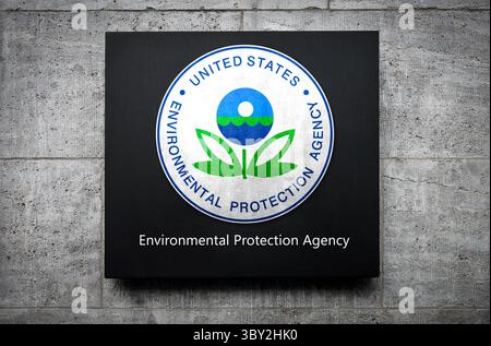 Agenzia per la protezione ambientale degli Stati Uniti - EPA Foto Stock