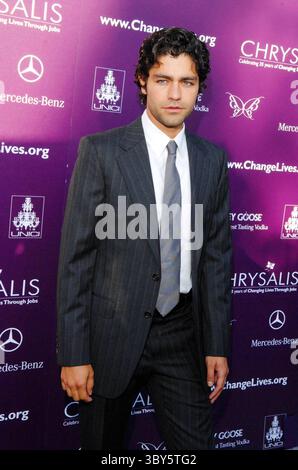 Adrian Grenier all'ottavo ballo annuale Chrysalis Butterfly in una residenza privata a Los Angeles, California 6-6-09. Foto di Amy Graves Globe Photos, Inc..K62396AG (immagine di credito: © Amy Graves/ZUMA Press Wire) Foto Stock