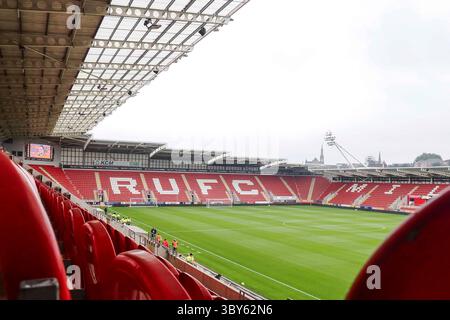 Rotherham, Regno Unito . 19 luglio 2025. Vista generale del New York Stadium prima del Rotherham United vs Sheffield United - Club Friendly al New York Stadium. Crediti: Freddie Yeo/Alamy Live News Foto Stock