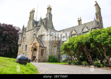 Castello Lauriston, Edimburgo Foto Stock