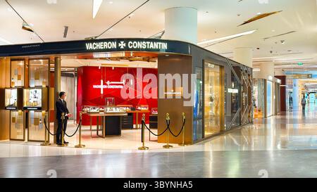 BANGKOK ,THAILANDIA 15 luglio 2025 : :negozio Vacheron Constantin all'interno, Siam paragon Foto Stock