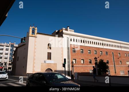 Colegio El Rebollet Coop. Valencia Centro privato per bambini, istruzione primaria e secondaria a oliva Spagna Foto Stock