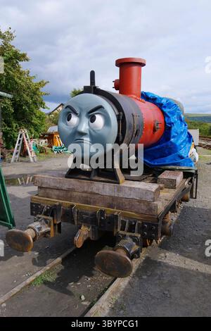 Awdry Extravaganza 2025, No6 Dougkas, Boiler, Talyllyn Narrow Gauge Steam Railway, Foto Stock