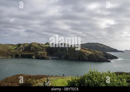 Splendida vista da Sherkin Island nella contea di Cork in irlanda Foto Stock