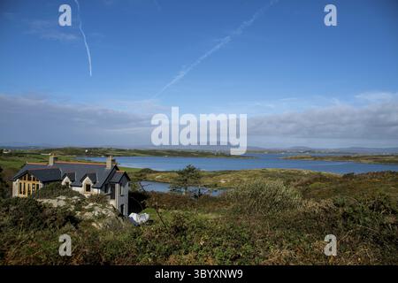 Splendida vista da Sherkin Island nella contea di Cork in irlanda Foto Stock