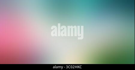 sfondo astratto di ombreggiatura sfumata verde realistica. concetto di design. Layout decorativo per Web o poster, banner . Blu chiaro, vettoriale verde sfocato Foto Stock